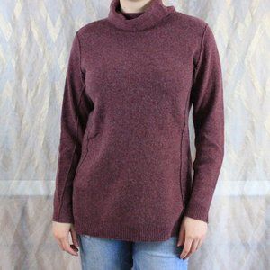 J. Jill cashmere and wool blend turtle neck sweater